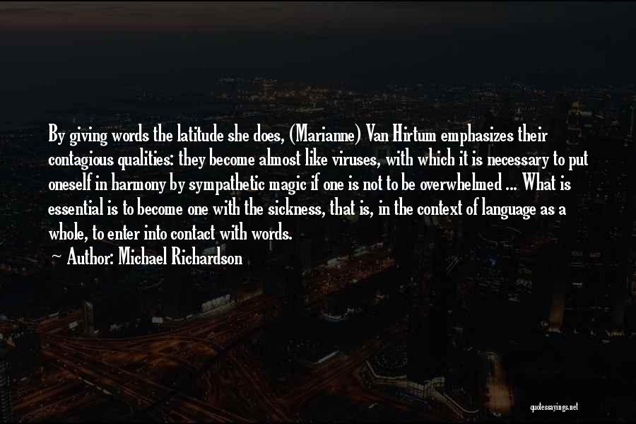 Michael Richardson Quotes 595875