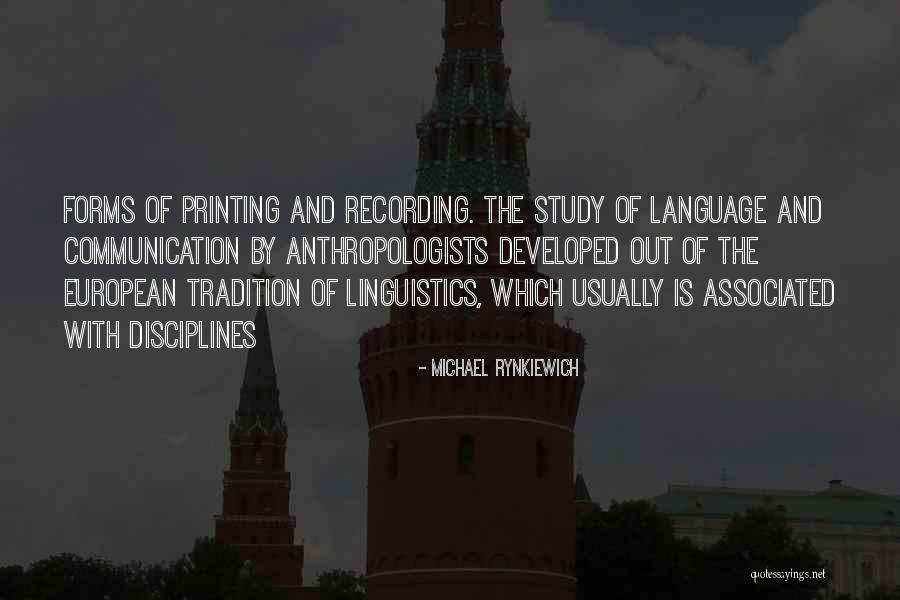 Michael Rynkiewich Quotes 1540307 Michael Rynkiewich Quotes 1540307
