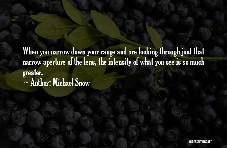 Michael Snow Quotes 320963