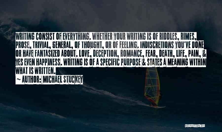Michael Stuckey Quotes 974389