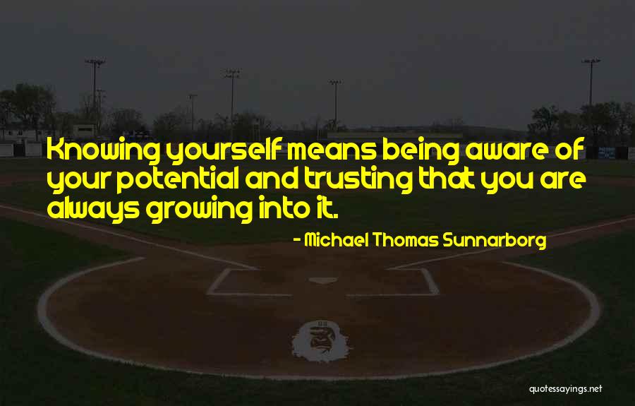 Michael Thomas Sunnarborg Quotes 679149