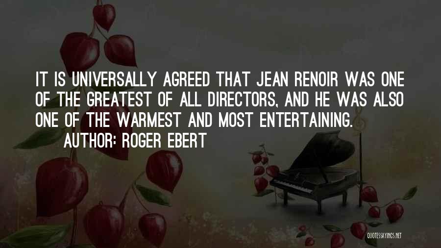 Michael White Famous Quotes By Roger Ebert