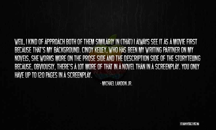 Michael White Restaurants Quotes By Michael Landon Jr. Michael White Restaurants Quotes By Michael Landon Jr.