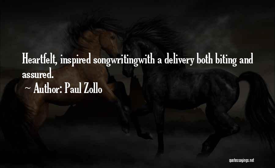 Michaelia Quotes By Paul Zollo