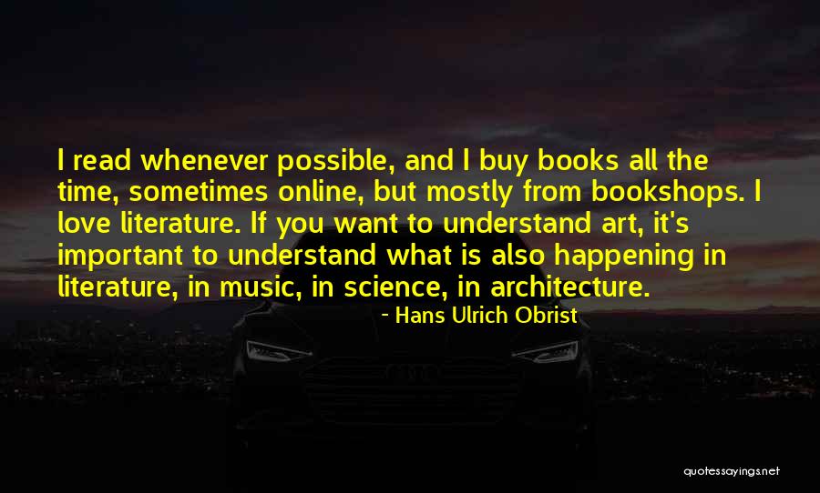 Michaelyn Ann Quotes By Hans Ulrich Obrist Michaelyn Ann Quotes By Hans Ulrich Obrist