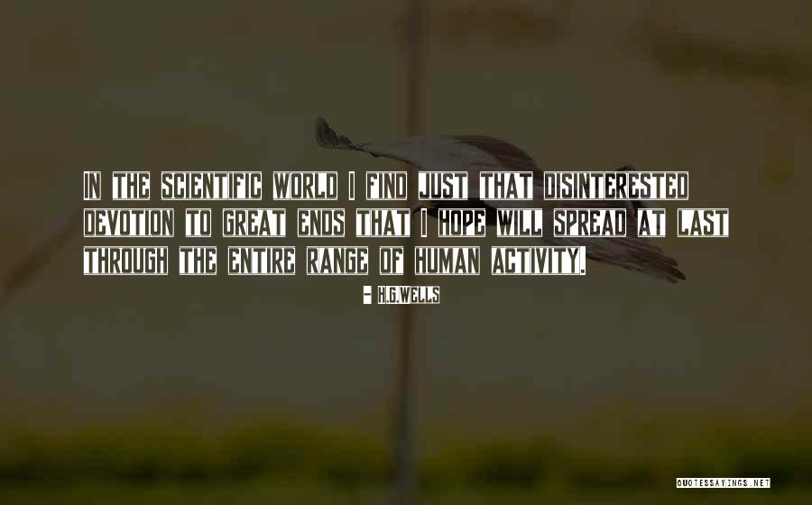 Michalek Hockey Quotes By H.G.Wells Michalek Hockey Quotes By H.G.Wells