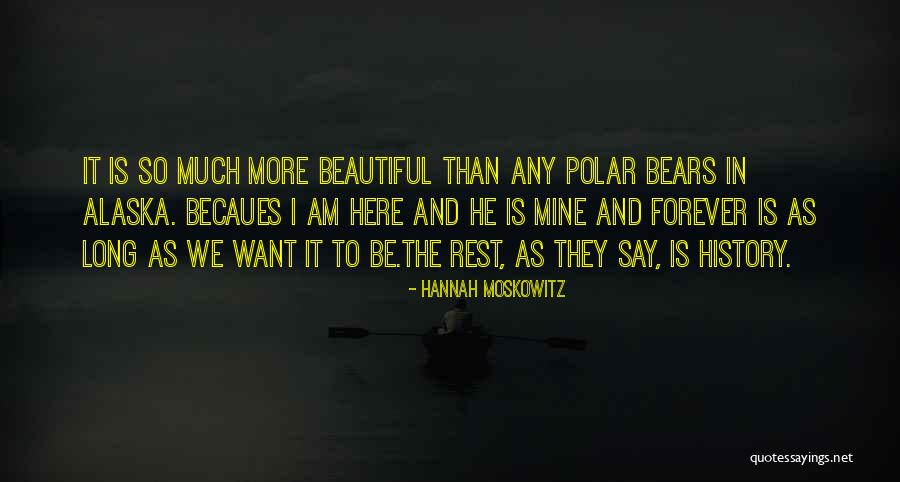 Michalski Law Quotes By Hannah Moskowitz Michalski Law Quotes By Hannah Moskowitz