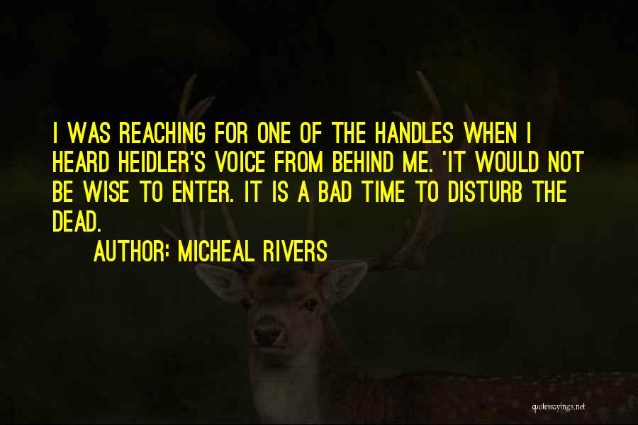 Micheal Rivers Quotes 1042702