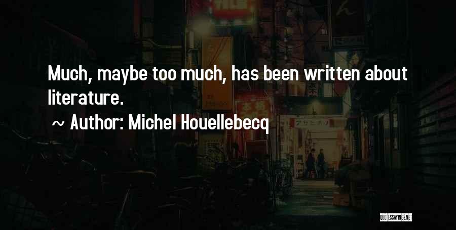 Michel Houellebecq Quotes 2063029