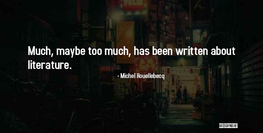 Michel Houellebecq Quotes 2063029