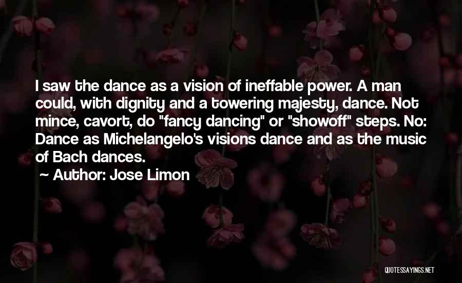 Michelangelo's Quotes By Jose Limon