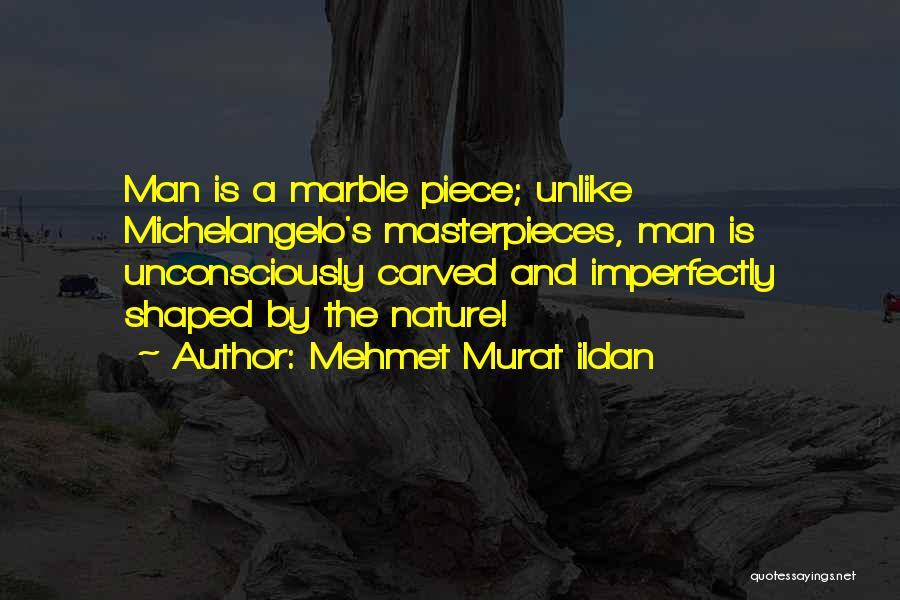 Michelangelo's Quotes By Mehmet Murat Ildan