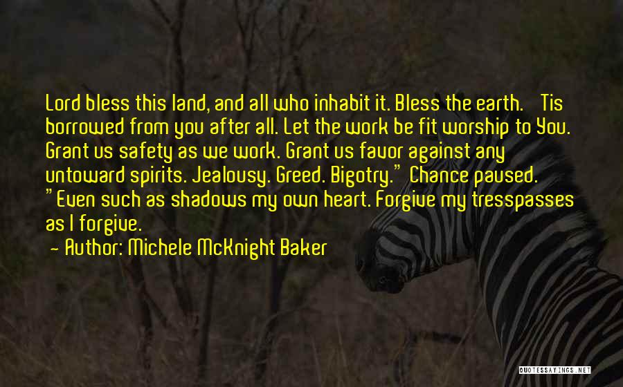 Michele McKnight Baker Quotes 200802