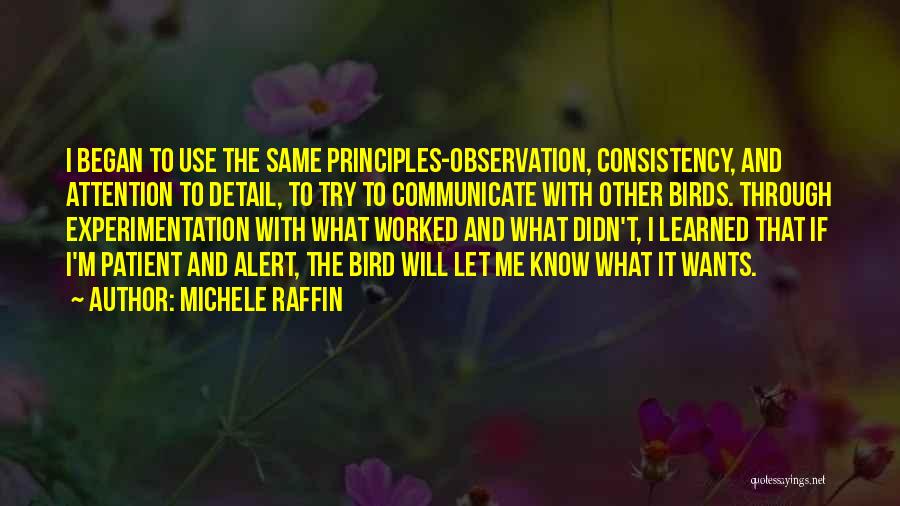 Michele Raffin Quotes 946288