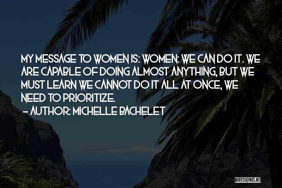 Michelle Bachelet Quotes 934115