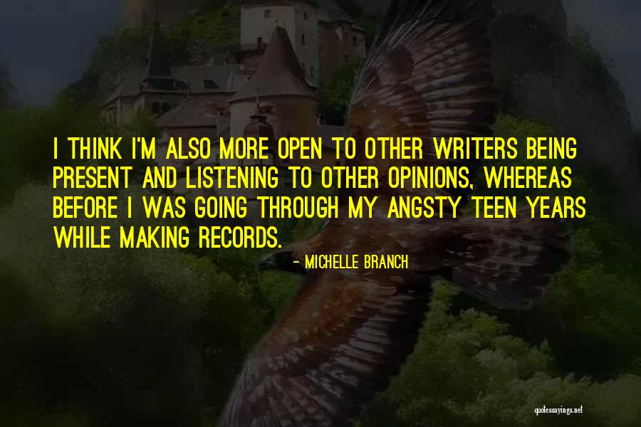 Michelle Branch Quotes 637393 Michelle Branch Quotes 637393