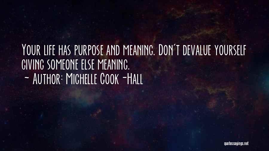 Michelle Cook-Hall Quotes 848771