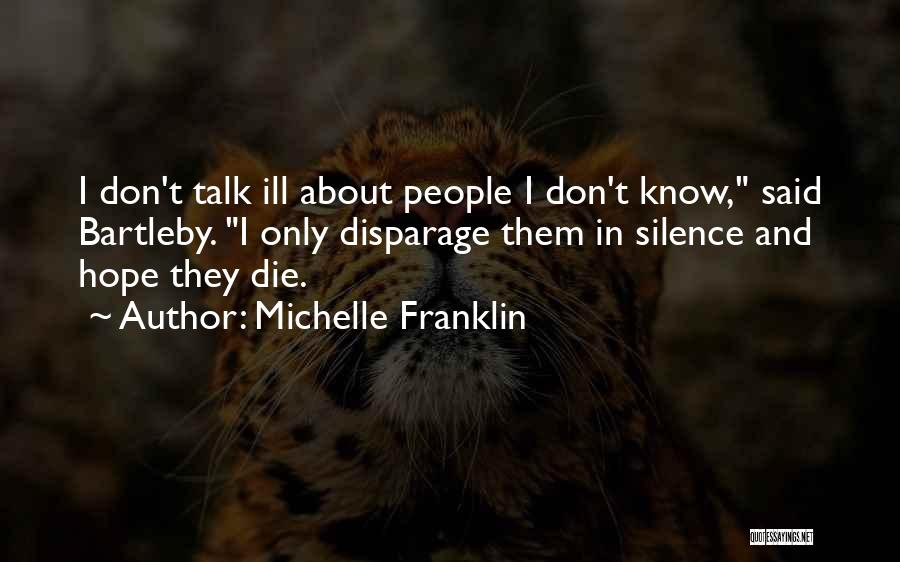 Michelle Franklin Quotes 1752699