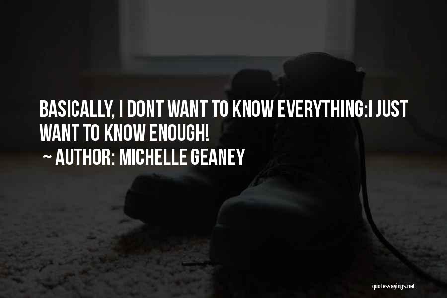 Michelle Geaney Quotes 609969