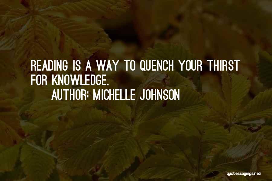 Michelle Johnson Quotes 1433729