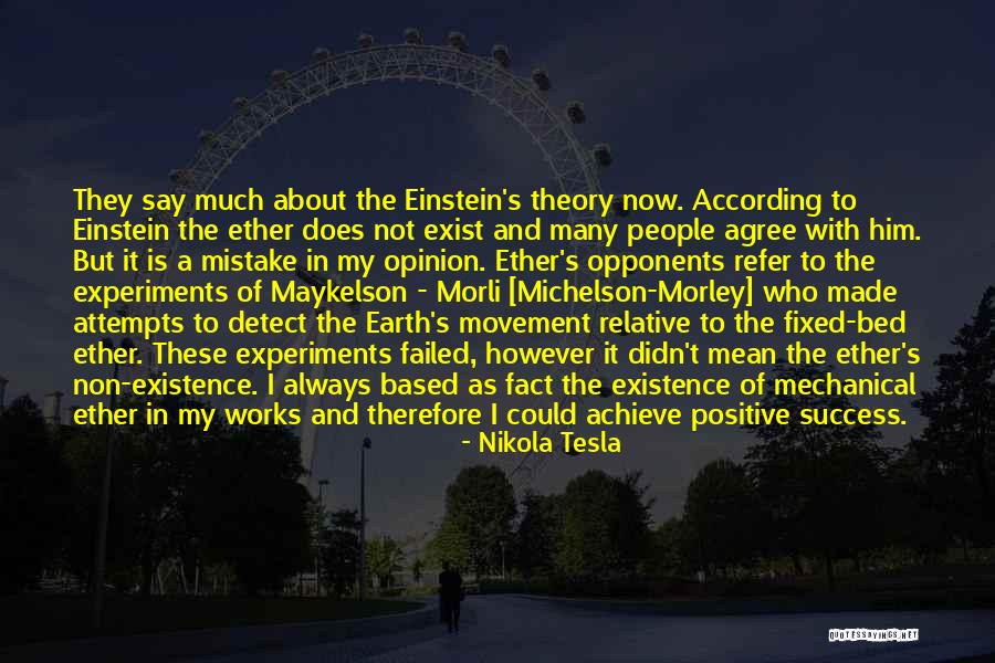 Michelson Quotes By Nikola Tesla Michelson Quotes By Nikola Tesla