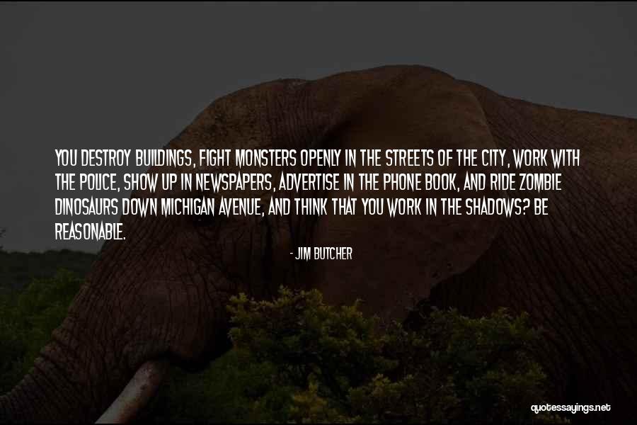 Michigan Quotes By Jim Butcher