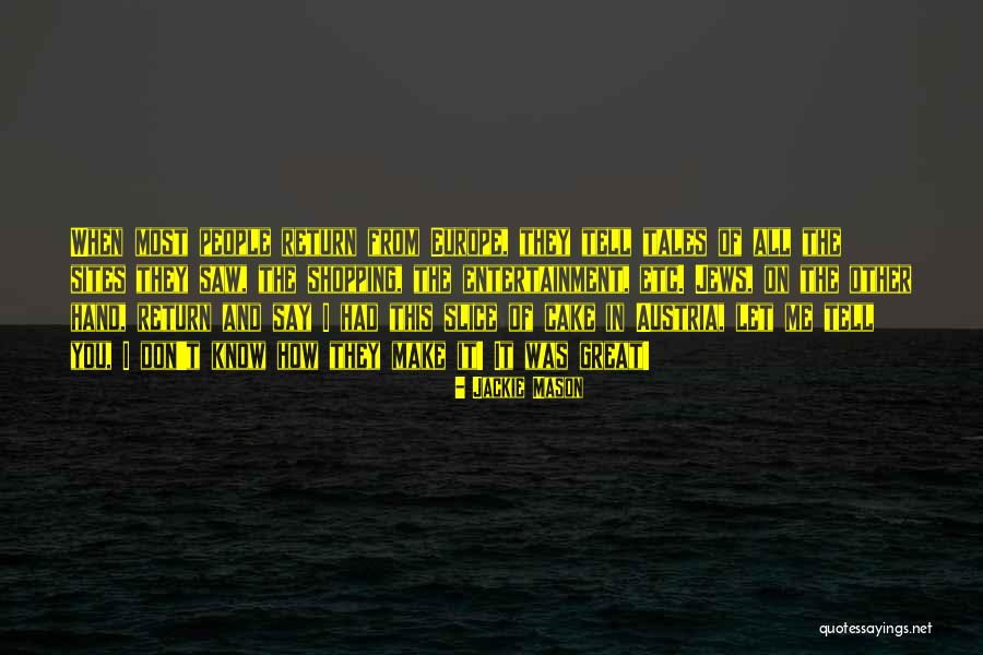 Michoacan Mx Quotes By Jackie Mason Michoacan Mx Quotes By Jackie Mason