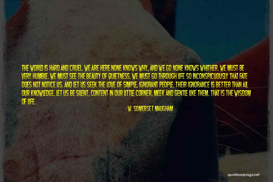 Michonne Walking Quotes By W. Somerset Maugham Michonne Walking Quotes By W. Somerset Maugham