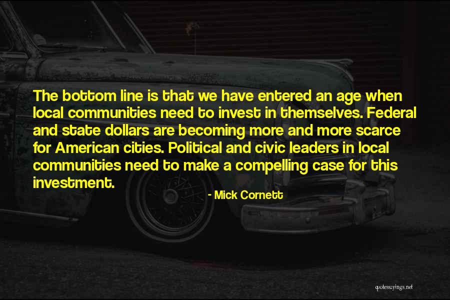 Mick Cornett Quotes 239633 Mick Cornett Quotes 239633