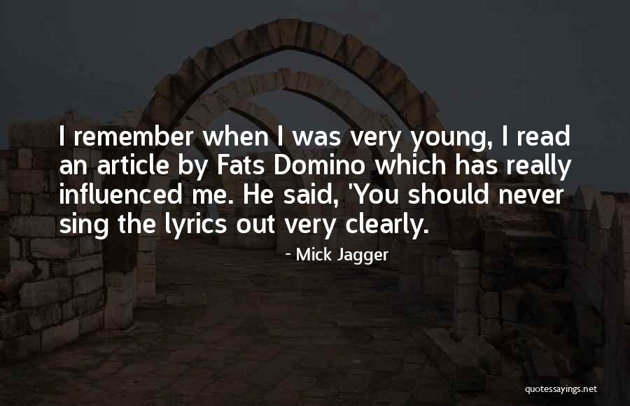 Mick Jagger Quotes 731945 Mick Jagger Quotes 731945