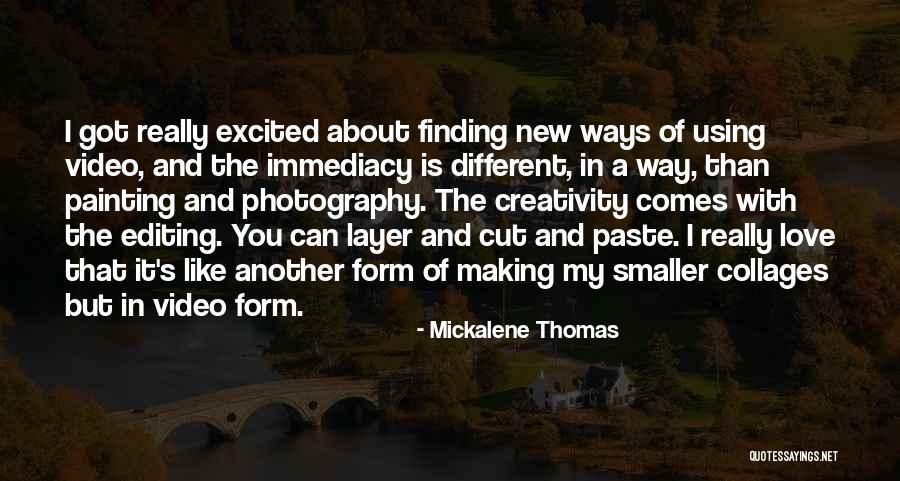 Mickalene Thomas Quotes 752300 Mickalene Thomas Quotes 752300