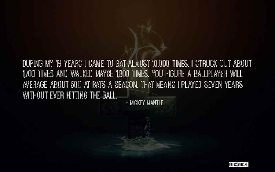 Mickey Mantle Quotes 1853855 Mickey Mantle Quotes 1853855