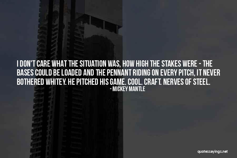 Mickey Mantle's Quotes By Mickey Mantle Mickey Mantle's Quotes By Mickey Mantle