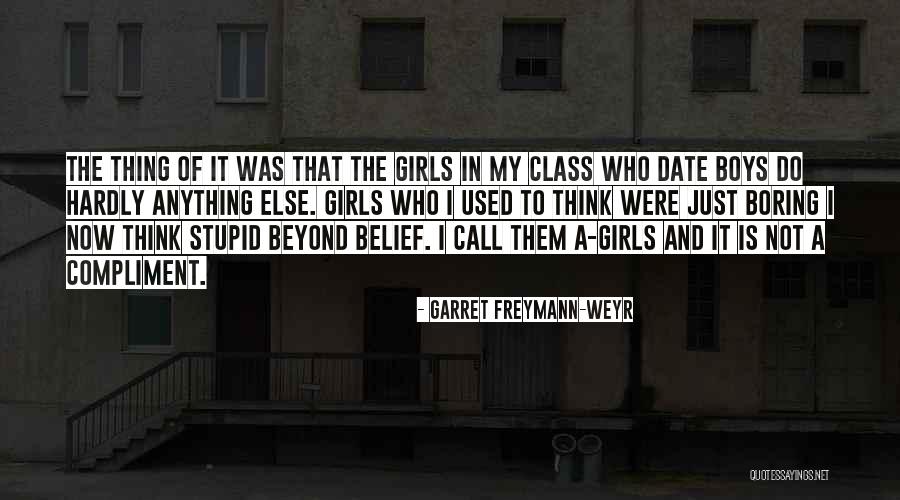 Mickey O Neil Quotes By Garret Freymann-Weyr Mickey O Neil Quotes By Garret Freymann-Weyr