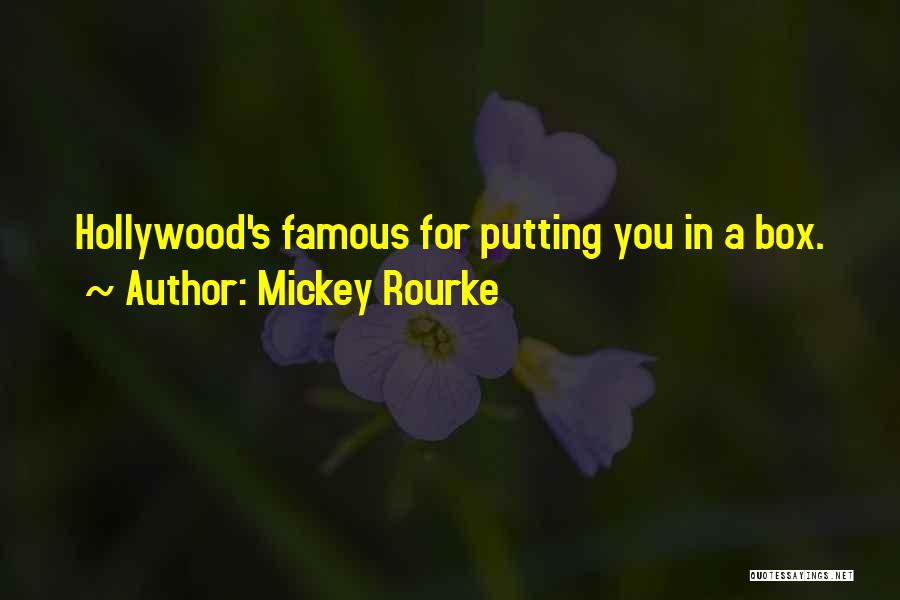 Mickey Rourke Quotes 547205