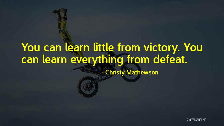 Micklegate Pubs Quotes By Christy Mathewson