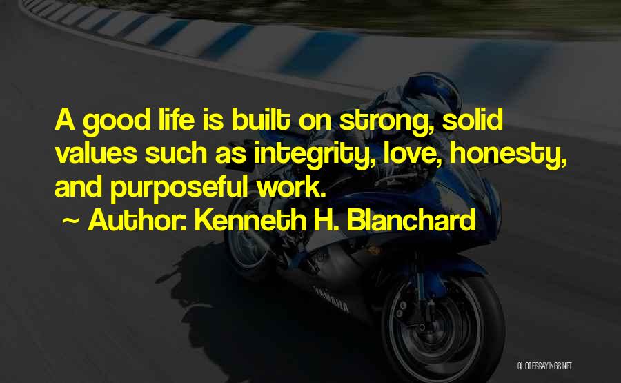 Micole Quotes By Kenneth H. Blanchard