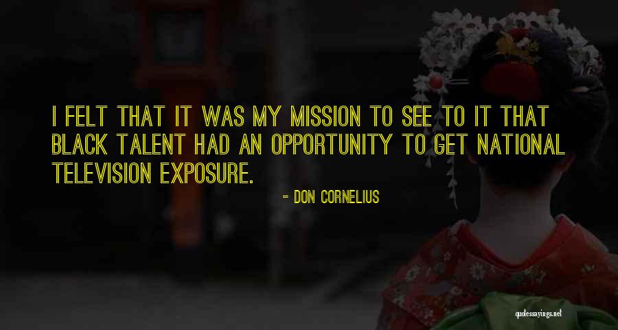 Micr Fono Lavalier Quotes By Don Cornelius Micr Fono Lavalier Quotes By Don Cornelius