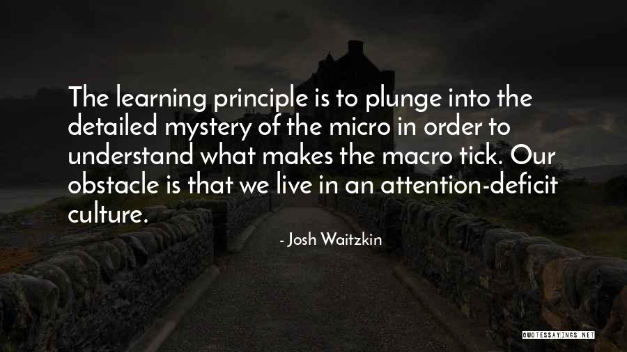Micro Macro Quotes By Josh Waitzkin Micro Macro Quotes By Josh Waitzkin