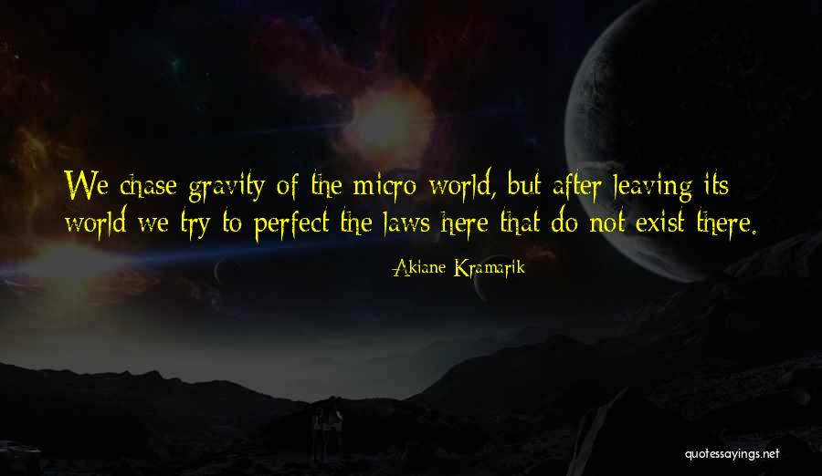 Micro World Quotes By Akiane Kramarik