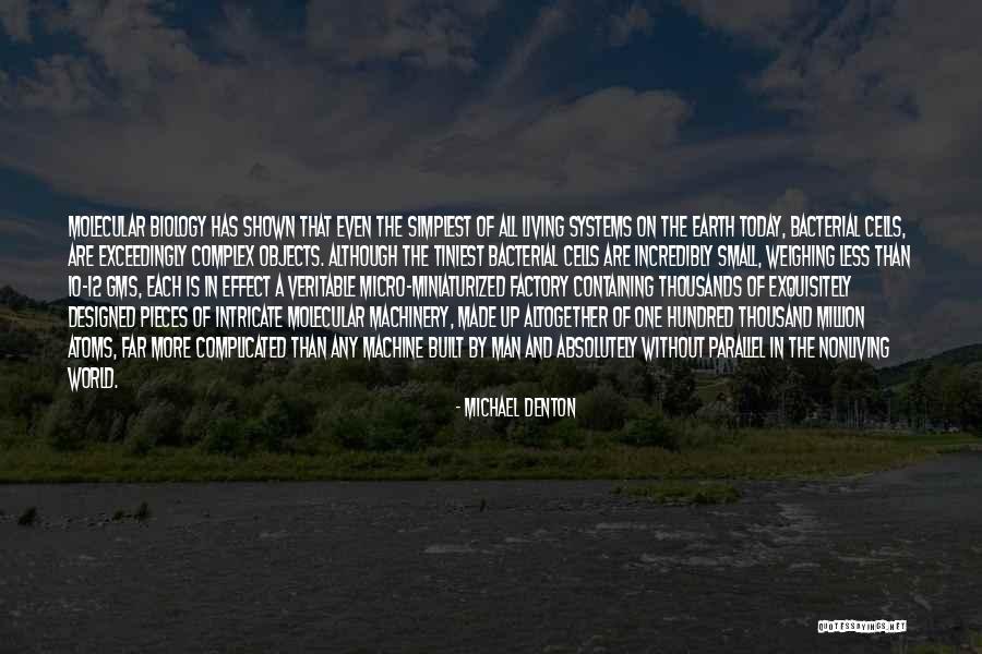 Micro World Quotes By Michael Denton