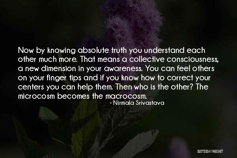 Microcosm Of The Macrocosm Quotes By Nirmala Srivastava Microcosm Of The Macrocosm Quotes By Nirmala Srivastava