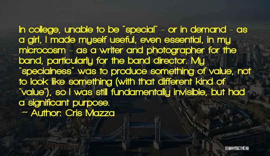 Microcosm Quotes By Cris Mazza