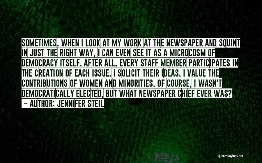 Microcosm Quotes By Jennifer Steil