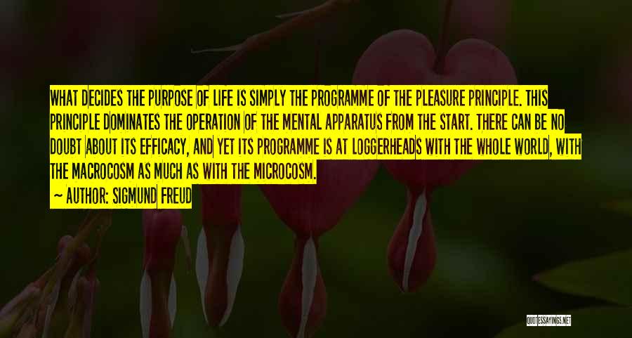 Microcosm Quotes By Sigmund Freud