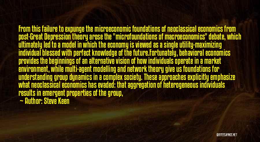 Microeconomics Quotes By Steve Keen