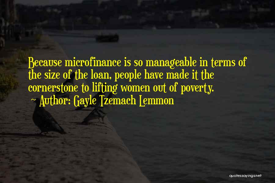 Microfinance Quotes By Gayle Tzemach Lemmon