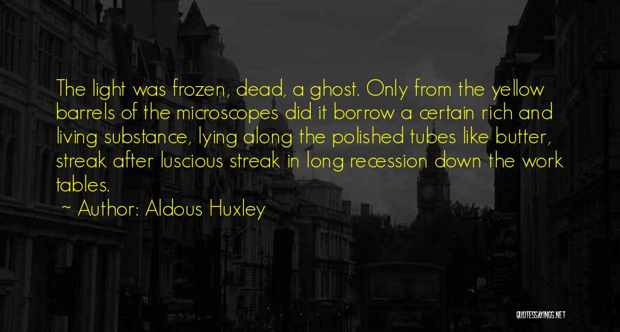 Microscopes Quotes By Aldous Huxley