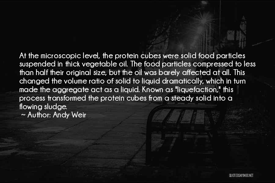 Microscopic Quotes By Andy Weir