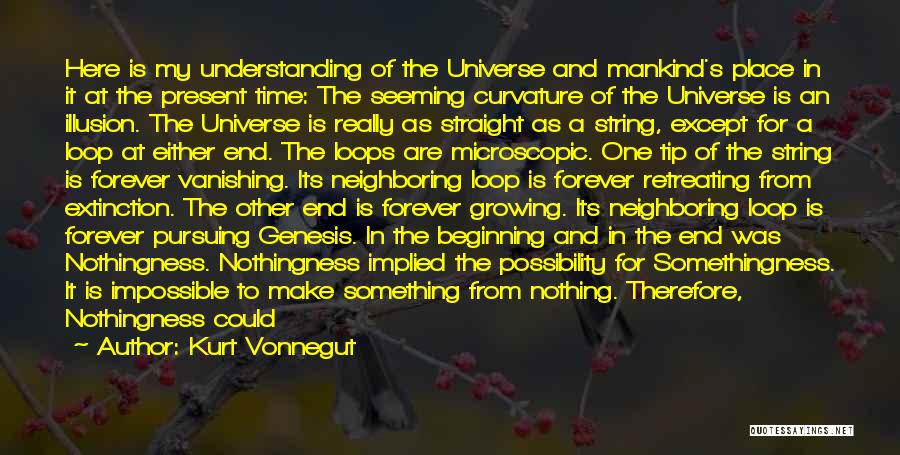 Microscopic Quotes By Kurt Vonnegut